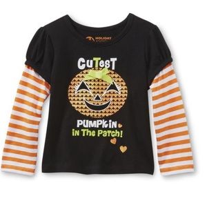 Cutest Pumpkin In The Patch! Infant Girls Shirt